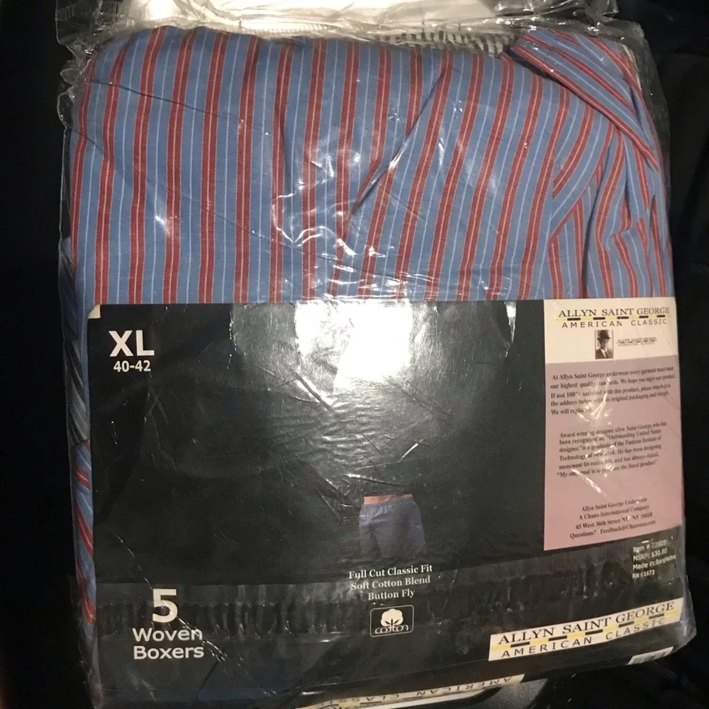 Allyn Saint George Men's 5 Pack Knit Boxers (New)